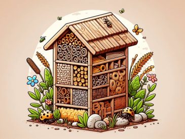 Fabriquer un hôtel à insectes pour favoriser la biodiversité dans son jardin