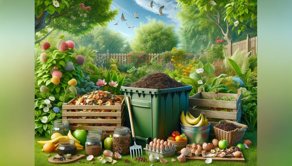 Comment réussir son compost maison avec des matériaux naturels