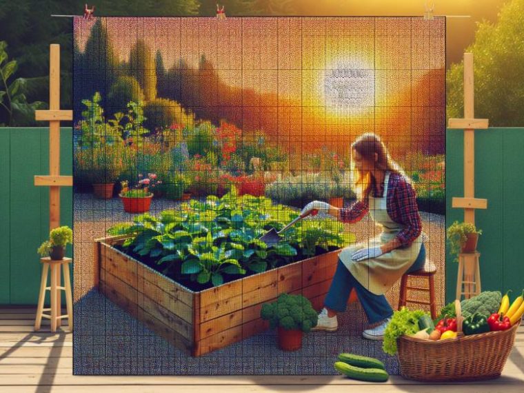 Les secrets pour créer un jardin en carré potager, esthétique et pratique